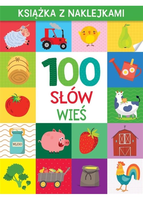 100 słów. Wieś. Książka z naklejkami
