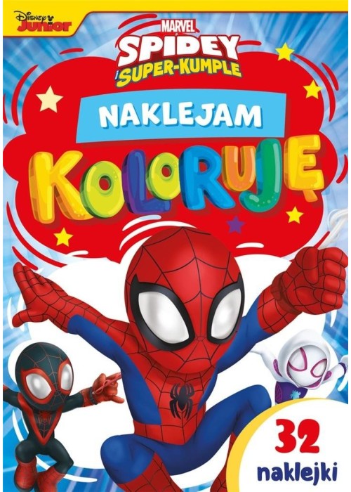 Naklejam i koloruję. Marvel Spidey i Super-Kumple