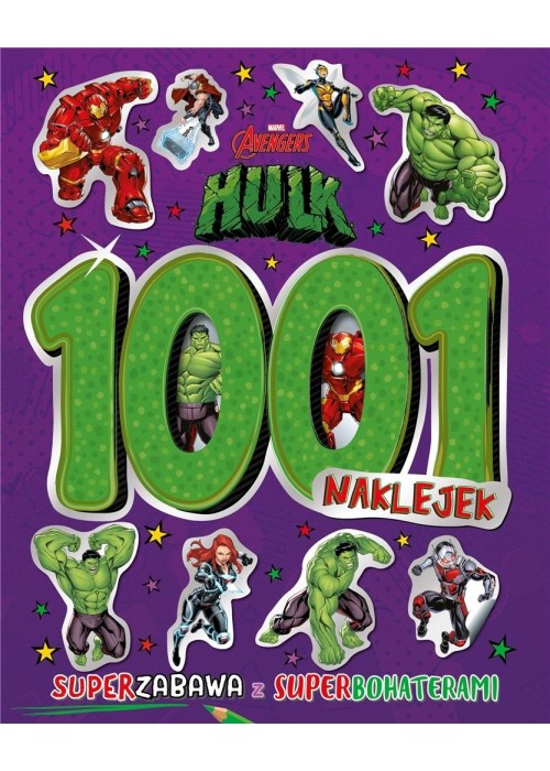 1001 naklejek. Marvel Avengers Hulk 1001 naklejek. Marvel Avengers Hulk