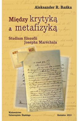 Między krytyką a metafizyką. Studium filozofii...