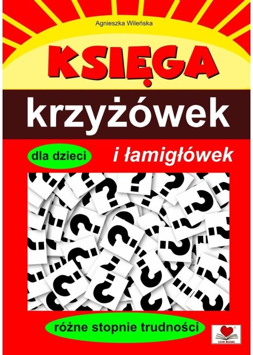 Księga krzyżówek i łamigłówek dla dzieci