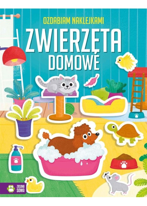 Ozdabiam naklejkami. Zwierzęta domowe