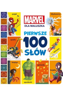 Pierwsze 100 słów. Marvel dla maluszka