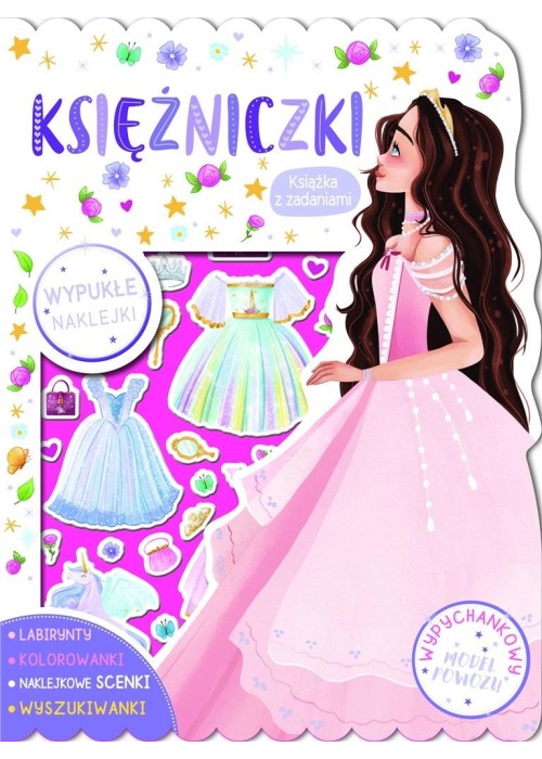 Księżniczki. Książka z zadaniami
