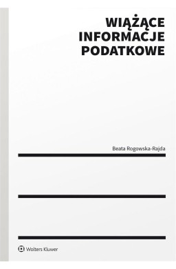 Wiążące informacje podatkowe