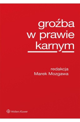 Groźba w prawie karnym