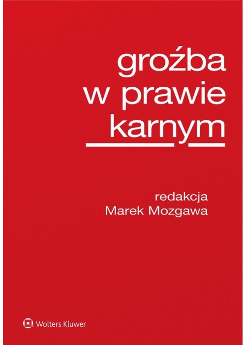 Groźba w prawie karnym