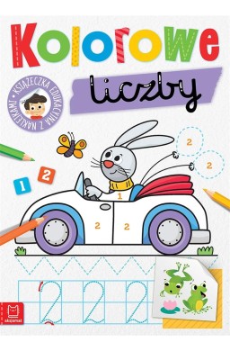 Kolorowe liczby. Edukacyjna książeczka
