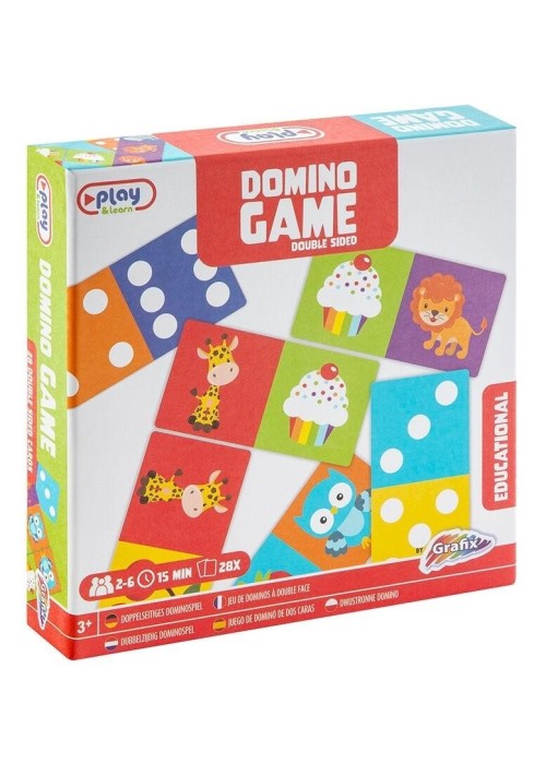 Gra - Domino dwustronne 28 kart Gra - Domino dwustronne 28 kart