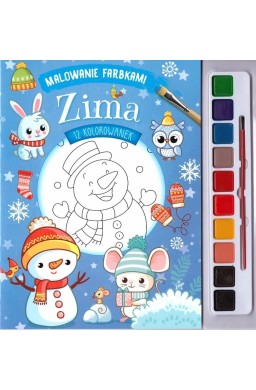 Malowane farbami. Zima