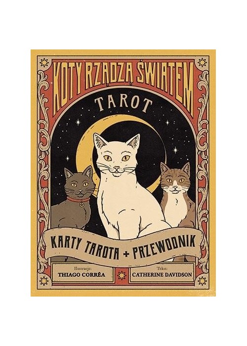 Tarot: Koty rządzą światem. Karty + przewodnik