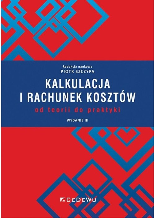 Kalkulacja i rachunek kosztów w.3