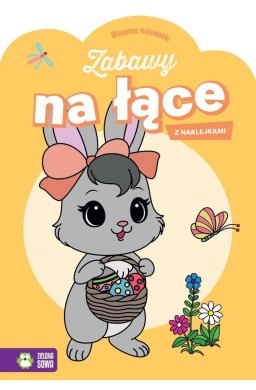 Wiosenne malowanki. Zabawy na łące