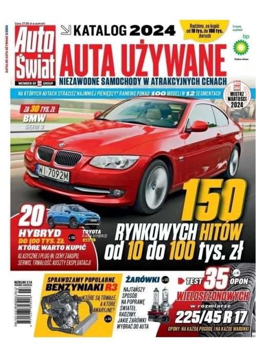 Auto Świat Katalog Używane do 100 tys.zł 3/2024