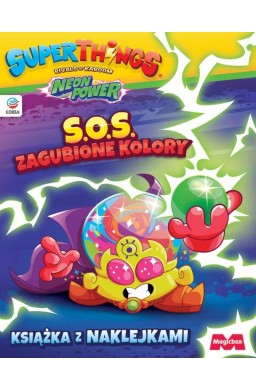 SuperThings Neon Power książka z naklejkami