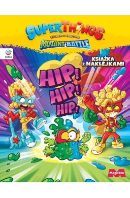 SuperThings Mutant Battle książka z naklejkami