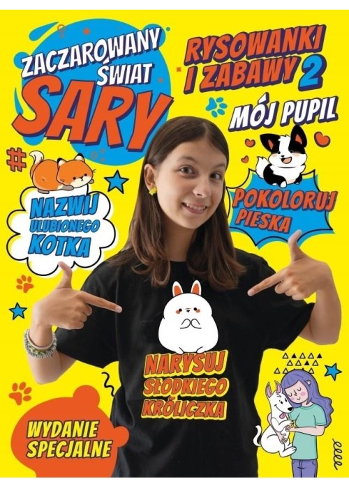 Zaczarowany Świat Sary. Rysowanki i zabawy 2
