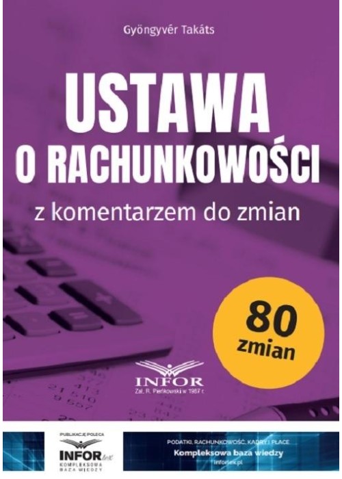 Ustawa o rachunkowości z komentarzem