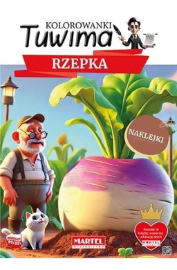 Kolorowanki Tuwima. Rzepka z naklejkami