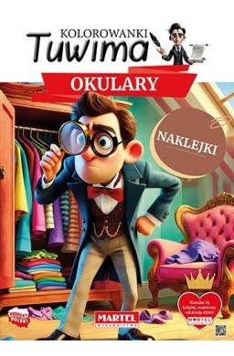Kolorowanki Tuwima. Okulary z naklejkami