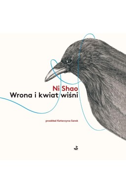 Wrona i kwiat wiśni