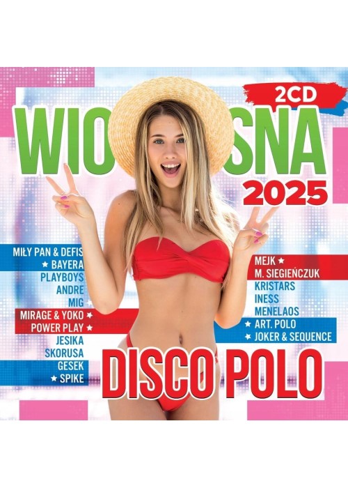 Wiosna 2025 Disco Polo 2CD