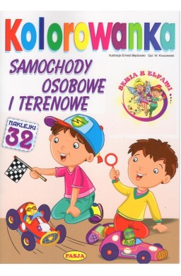 Kolorowanka. Samochody osobowe i terenowe