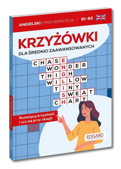 Angielski. Krzyżówki dla średnio zaawans. B1-B2