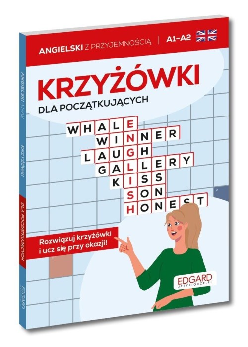 Angielski. Krzyżówki dla początkujących A1-A2