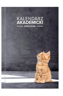 Kalendarz akademicki 2025/2026 A5 tyg. PCV Kot