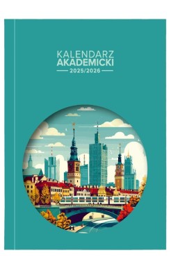 Kalendarz akademicki 2025/2026 A5 tyg. PCV Miasto
