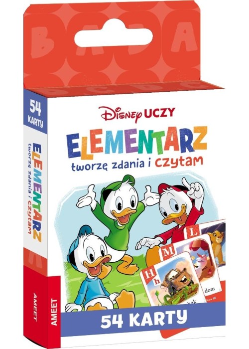 Disney Uczy. Tworzę zdania i czytam. Karty