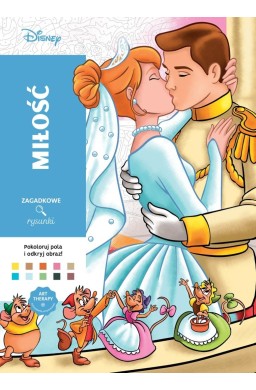Miłość. Disney kolorowanka antystresowa