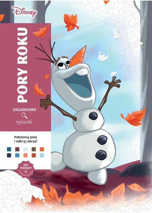 Pory roku. Disney kolorowanka antystresowa