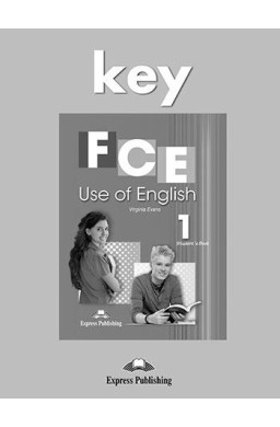 FCE Use of English 1. Answer Key