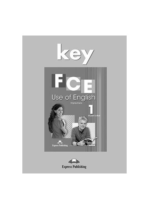FCE Use of English 1. Answer Key