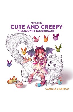 Pop manga cute and creepy. Niesamowite kolorowanki