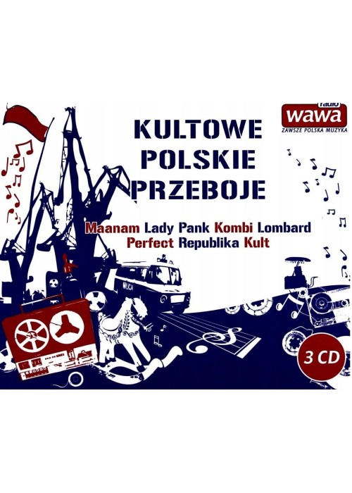 Kultowe polskie przeboje Radia WAWA 3CD