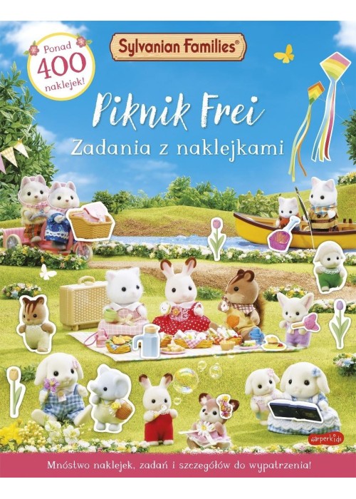 Sylvanian Families. Piknik Frei z naklejkami