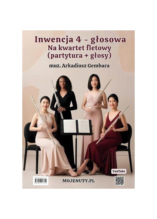 Inwencja 4-głosowa na kwartet fletowy