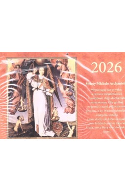 Kalendarz 2026 trójdzielny Śwqięty Michale