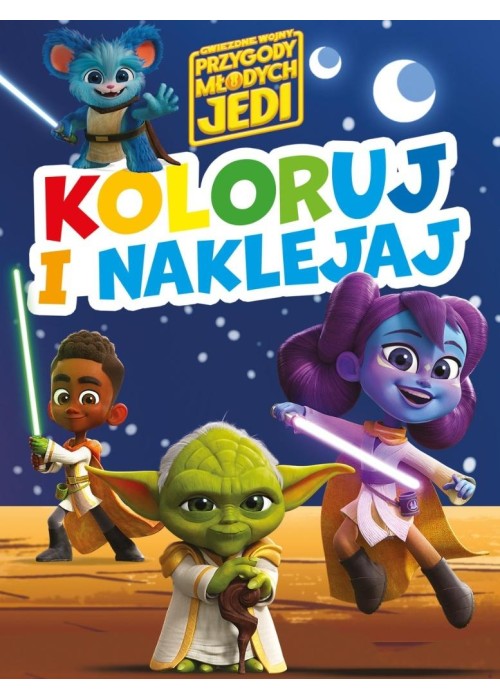 Koloruj i naklejaj! Gwiezdne Wojny