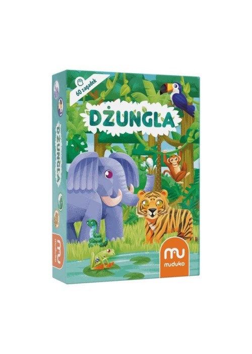 Dżungla 60 zagadek MUDUKO Dżungla 60 zagadek MUDUKO