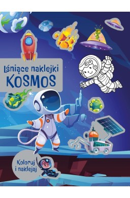 Lśniące naklejki. Kosmos