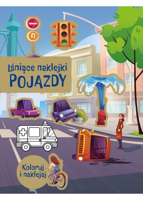Lśniące naklejki. Pojazdy