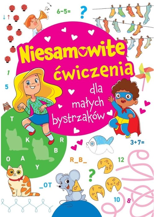 Niesamowite ćwiczenia dla małych bystrzaków Różowa