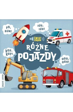 Książeczka kartonowa różne pojazdy