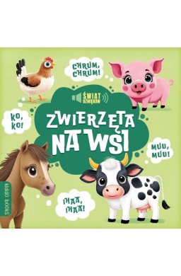 Książeczka kartonowa zwierzęta na wsi