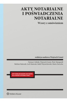 Akty notarialne i poświadczenia notarialne