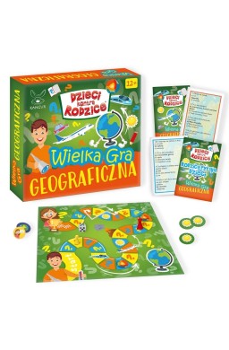 Dzieci kontra Rodzice. Wielka Gra Geograficzna